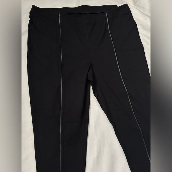 NWT Simple Vera Vera Wang Black Ponte Legging size XL - Picture 4 of 10